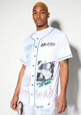 Aaliyah Graphic Baseball Jersey Size XLarge • $10