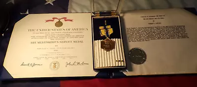 Vietnam Era U. S. Air Force Meritorious Service Medal Identified With Documents • $50.91