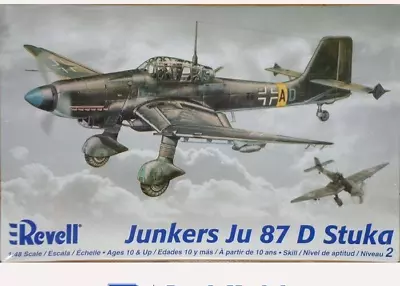 $26.97 • Buy Revell Junkers Ju 87 D Stuka 1:48 Scale Sealed Plastic Model Kit 85-5250 WWII