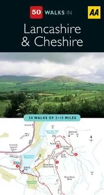 Lancashire & Cheshire (AA 50 Walks Series) • £2.32