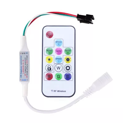 LED Controller Music Sound Activated Wireless RF Remote Dream Digital LED Strip • $10.16