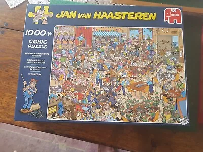 Jan Van Haasteren Jigsaw Puzzle NATIONAL CHAMPIONSHIPS PUZZLING • £4
