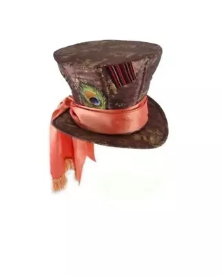 Mad Hatter Top Hat Wig Disney Johnny Depp Alice In Wonderland Halloween Costume • $20.36