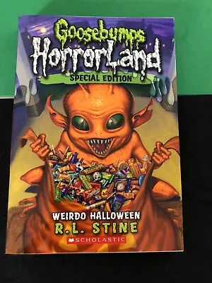 Goosebumps Book Horror Land Special Edition R.L. Stine 1st Print 2010 • $3