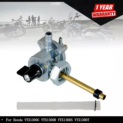 $21.41 • Buy For Honda VTX1300C VTX1300R VTX1300S VTX1300T Fuel Vacuum Petcock 16950-MEM-674