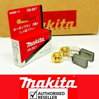 2 Pcs Genuine Makita Breaker Hr3000c Hr4000c Ac Carbon Brushes 194285-9 Cb-327  • £8.96