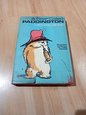 A Bear Called Paddington - 1970 Hardback Book With Dust Cover By Michael Bond • £22