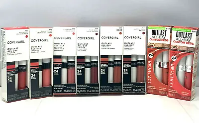 Covergirl Outlast All-Day Lip Color With Topcoat (.06oz/.07oz.) New; You Pick! • $7.50