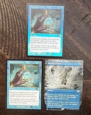 (3×) MTG - Mystical Tutor-(1×) Foil -(2×) Non-Foil Dominaria Remastered-Unplayed • $20