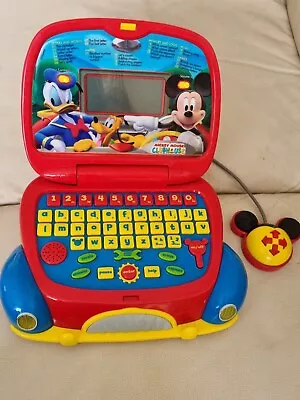 Disney Mickey Mouse Clubhouse Clementoni Laptop For Children • £14.99