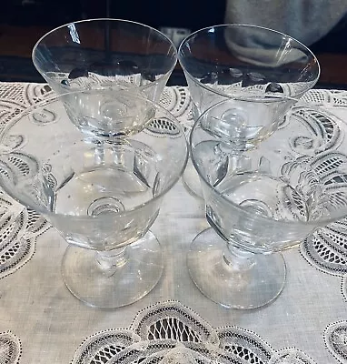 4  Vintage Fostoria Raleigh Champagne/Sherbet Rare • $20