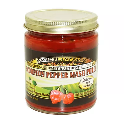 Moruga Scorpion Mash  | Scorpion Paste 100% Natural Hot Peppers Premium Quality! • $19.95