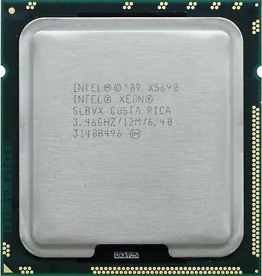 Intel Xeon X5690 3.46GHz 12MB 6-Core Processor ( SLBVX ) REF • £35