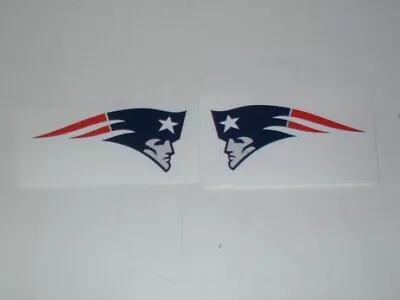 New England Patriots Mini Size Football Helmet Decals • $0.74