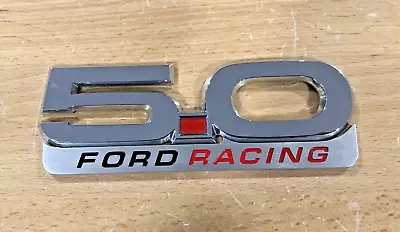 2015-2022 Mustang GT 5.0 Ford Racing Billet Fender Emblem (2) • $69.95
