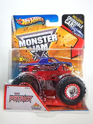 The Patriot (Spectraflames) Monster Jam Truck (Hot Wheels)(Crushable Car)(2013) • $14.99