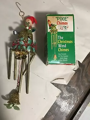 Vintage Pixie Chime The Christmas Wind Chime In Box • $4.99