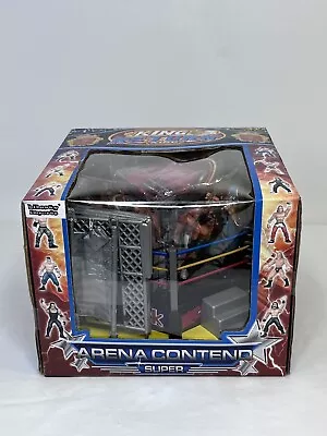 King's Return Mini Arena Contend Super Overlord Power 12 Wrestlers Accessories • $15.99