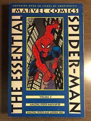 Essential Spider-man Vol. 4 Tpb - 1st Print - Marvel (2000) • $19.95