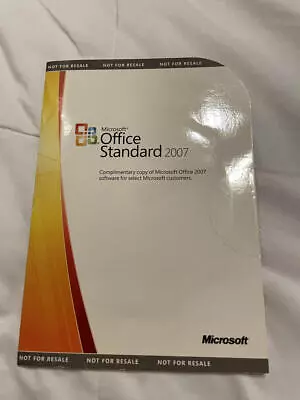 Microsoft Office STANDARD 2007 With Product Key Word Excel PowerPoint Outlook • $20