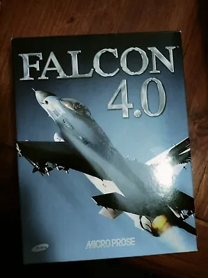 Falcon 4.0 Pc Cd-rom Big Box Flight Simulation - 1998 Micro Prose • £37.99