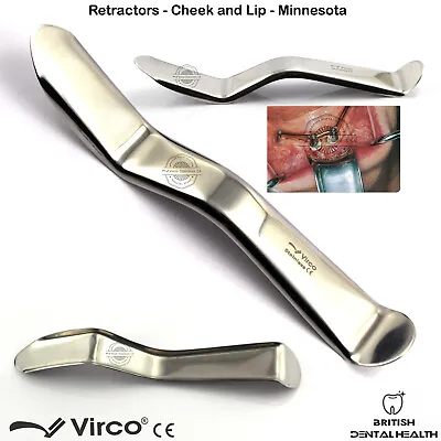 Minnesota Cheek Retractor Tongue Depressor Dental Oral Surgical Stainless Steel • £3.25