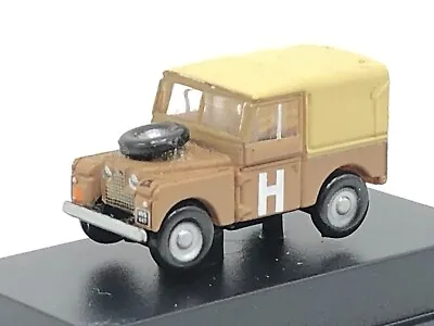 Oxford Commercials N Gauge Vehicle - Land Rover 88 Sand / Military Canvas • £4.99