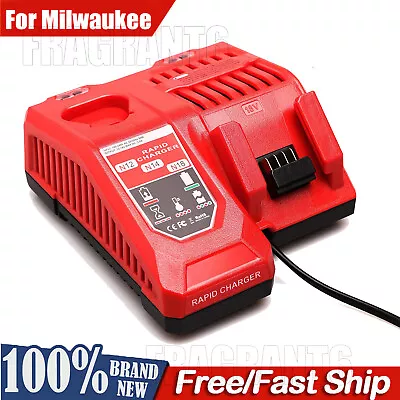 Fast Battery Charger For Milwaukee For M12 Li-ion Battery 48-11-2420 48-11-2401 • $30.99