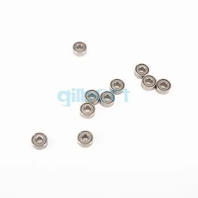 100pcs 1.5 X 4 X 1.2mm 681x Micro Shielded Deep Groove Ball Radial Bearing • $22.14