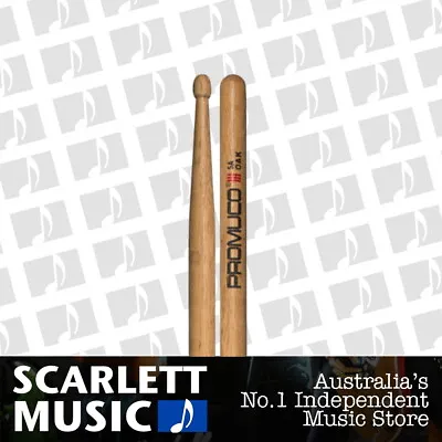 $10.95 • Buy ProMuco 1803 5A Oak Wood Tip Drumsticks 