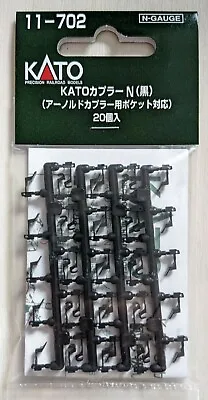 NEW KATO N Scale : 11-702 Coupler N 20 Pieces Model Railroad Supplies  / AIRMAIL • $12.99