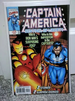 Marvel Comics Signed Ron Garney Captain America Sentinel Of Liberty #5 COA • £5