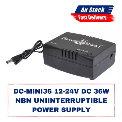 1x DC-Mini36 12-24V DC 36W NBN Uninterruptible Power Supply • $193.98