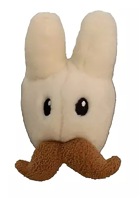 Labbit X White Rabbit Stache Plush 7  Stuffed Animal Kozik KidRobot Limited 2015 • $16.49