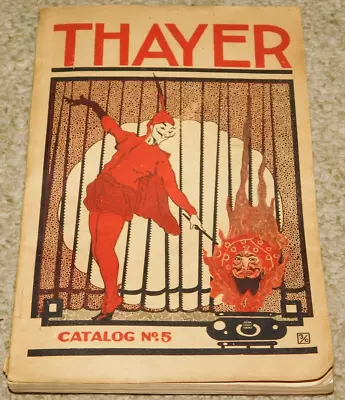 Vintage Thayer Manufacturing Co. Magic Catalog Number 5 1921 Softbound • $21.95