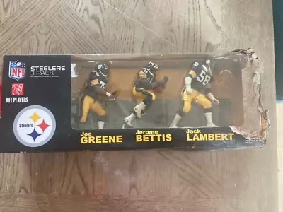 NFL Steelers Pittsburgh Steelers Legends 3 PACK GREENE-BETTIS-LAMBERT • $20