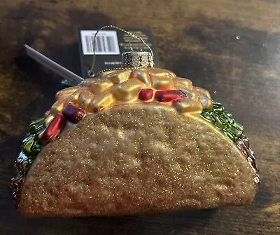 Robert Stanley Taco  Christmas Ornament Mexican Food • $8