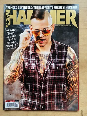 Avenged Sevenfold Metal Hammer Magazine July 2014 Avenged Sevenfold Cover With M • $9.95