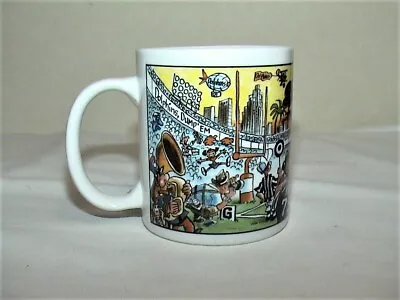 Vintage Miami Go Dolphins 9 Oz. Coffee Mug Team NFL Customs Edge Inc. 1994 • $3.99