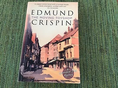 The Moving Toyshop (A Gervase Fen Mystery) By Edmund Crispin (Paperback 2015) • £2.50