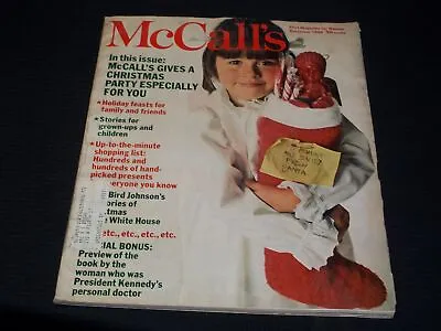 1968 December Mccall's Magazine - Nice Color Covers & Ads - E 1171 • $52.50