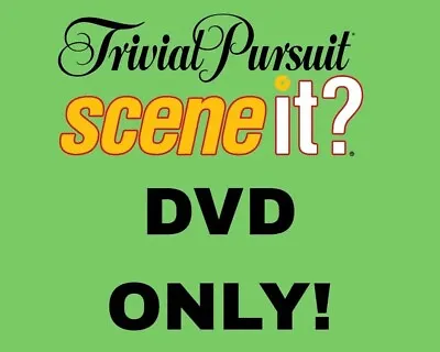 Trivial Pursuit/ Scene It Region 2 And 1 Dvds Only  • £2.99