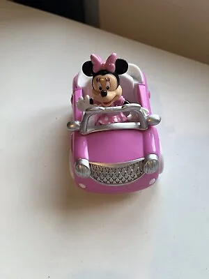 Disney Minnie Mouse Pink Car  Mickey Mouse Clubhouse Pull Back Car • £7.20