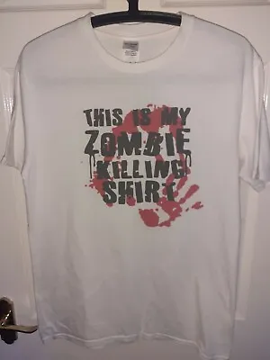 Zombie Killing Shirt.medium 18 Across Chest Official  Tshirt.  • £9