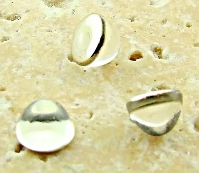 $3.74 • Buy 100 VINTAGE CRYSTAL ACRYLIC 5mm. HIGH DOME ROUND CABOCHONS 7108