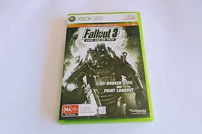 Xbox 360 - Fallout 3 Game Add-On Pack: Broken Steel And Point Lookout (Complete) • $8.85