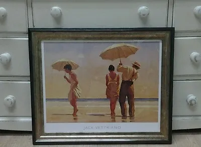 £44.99 • Buy Mad Dogs........ By Jack Vettriano Large Deluxe Framed Art Print Romantic