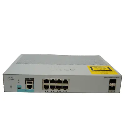 Cisco WS-C2960L-8TS-LL 8-Port Managed Gigabit Switch • $119.99