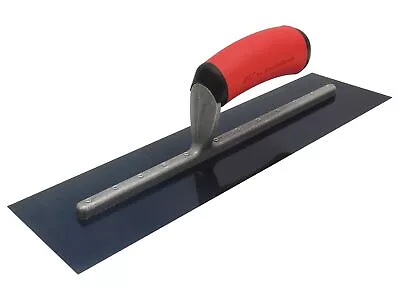 Marshalltown FT123BR Concrete Finishing Trowel 12 X 3 Blue Steel Grip Handle • $36.12