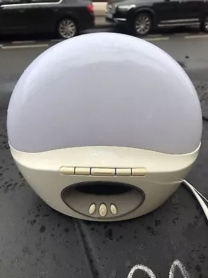 £9.80 • Buy Lumie Bodyclock Active Alarm Clock BedSide Light Lamp Radio White Noise Sound PH